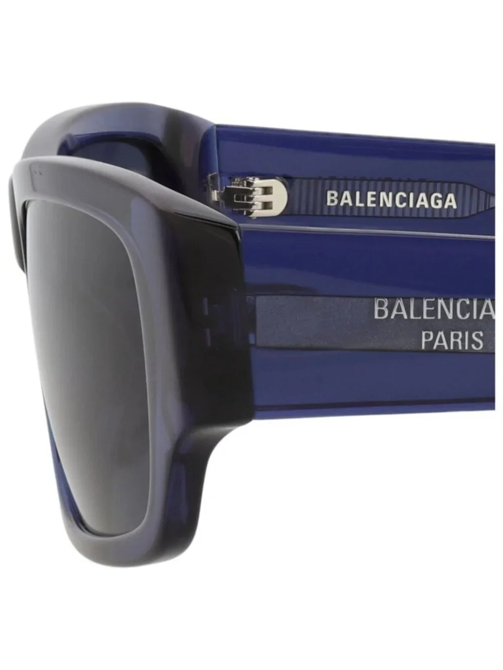 New Balenciaga Women's Sunglasses Square Rectangle Recycled Acetate Frame Mens